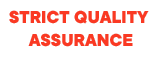 Rigorous QC & standardized testing for reliable performance