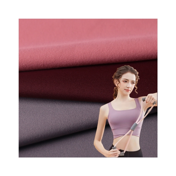 Nylon Spandex Nude Double-Sided Brushed Knit – for Yoga, Dance & Fitness Wear | product image