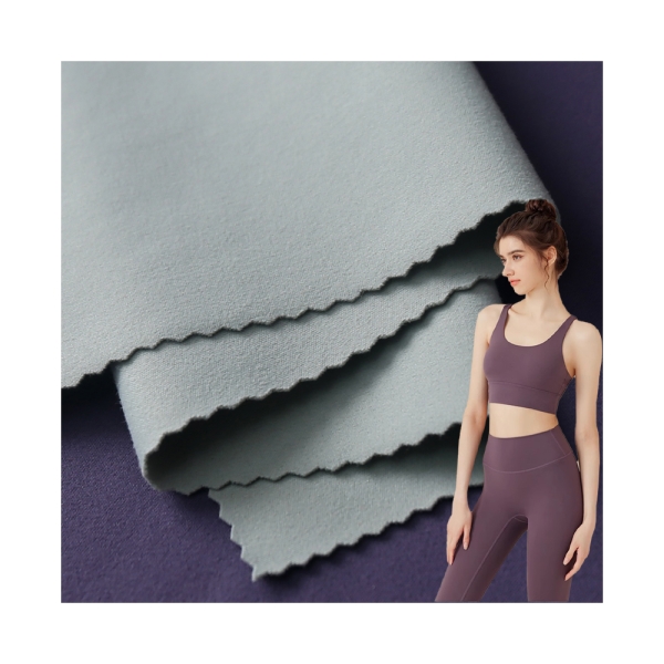 220g Nylon Spandex Double-Sided Knit – Skin Friendly, High Elastic – for Sports Leggings | product image