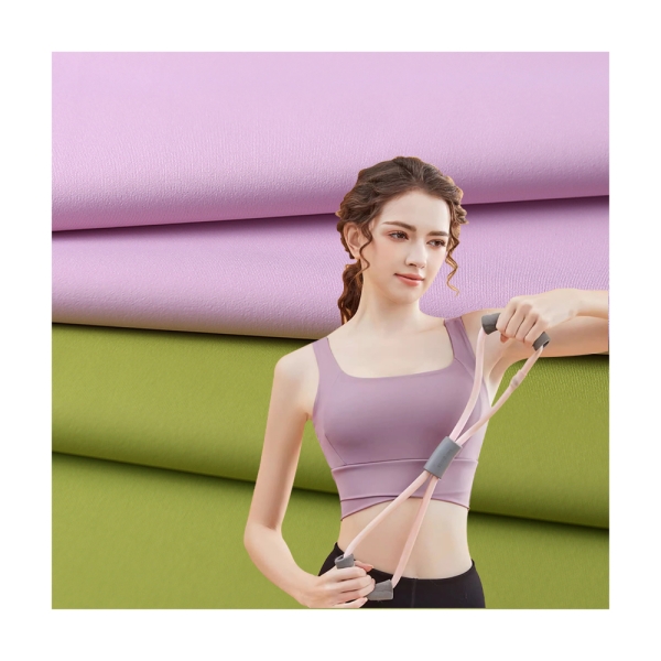 Nylon Spandex Knitted Fabric – High Elastic & Breathable – for Sports, Leisure, Yoga, Dance &amp | product image