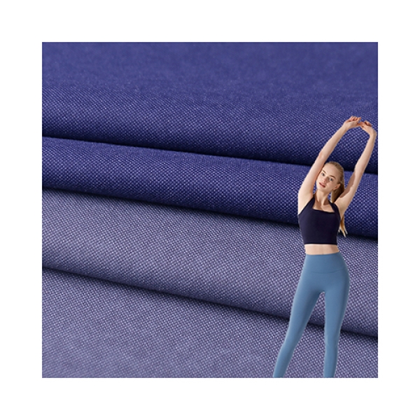 220g Nylon Spandex Imitation Denim Knit – High Elastic & Close Fitting – for Sportswear & Yo | product image