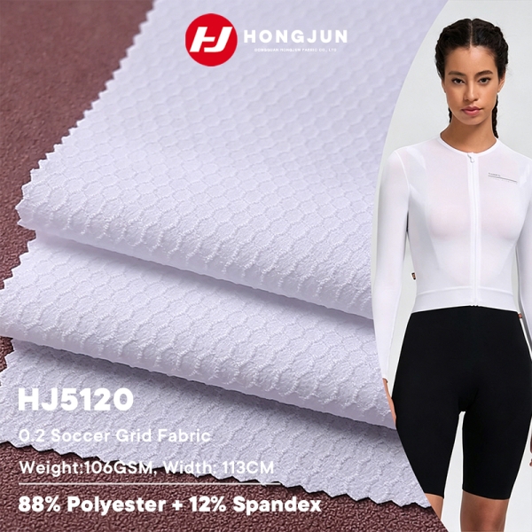 Hot Sale Football Checked Polyester Spandex Blend Fabric Lightweight Breathable Quick Drying Suitabl | product image