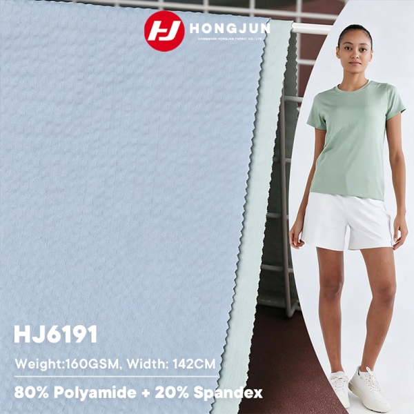 Factory Direct Sale Quick-drying Sports T-shirt Casual Top Fabric Anti-wrinkle Texture and Stretchab | product image