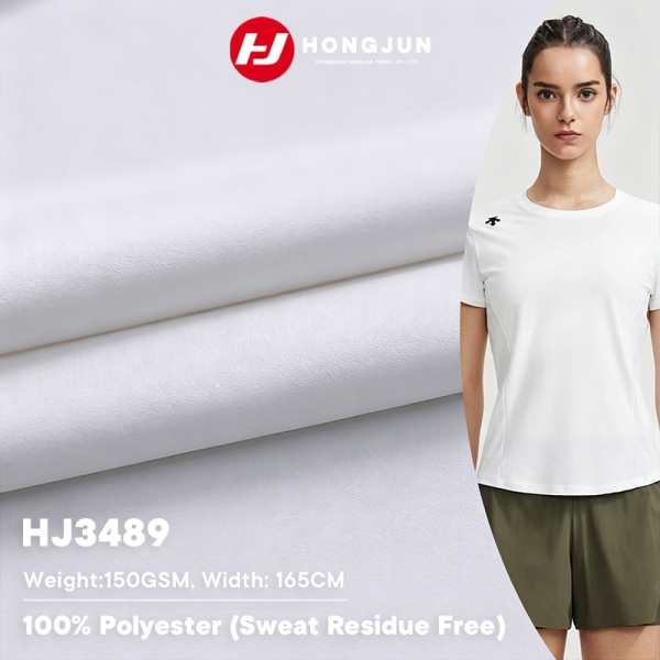 Factory Direct Selling Polyester Breathable Quick Drying Sweat Absorbing Fabric for Tennis Outfit Sp | product image
