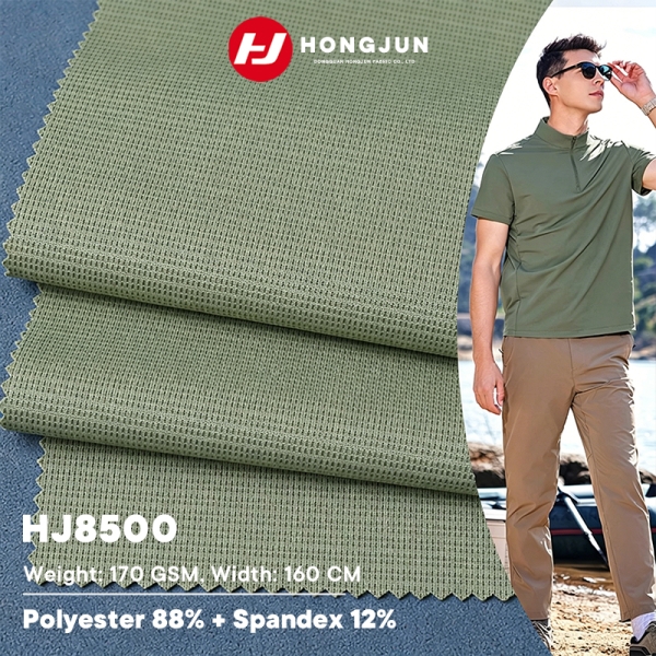 Direct Sale Durable Anti-Pilling Polyester Spandex Textured Fabric 170GSM for Men's Outdoor Adventur | product image