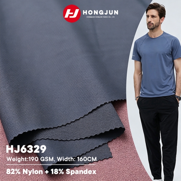 New Arrival High Elasticity Knitted Fabric Moisture Absorption Fabric Casual Sport Running Training  | product image