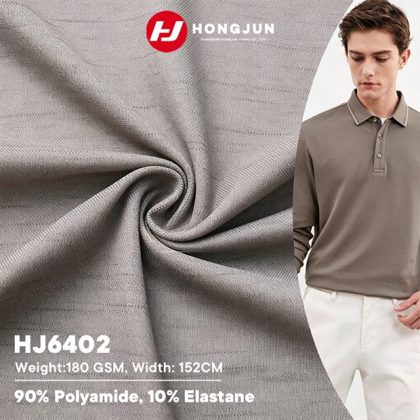 Brand New Polo Shirt Fabric Men's Sporty Business Casual T-shirt Fabric Eco-friendly Fabric | product image