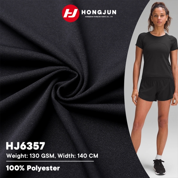 Factory Direct Sale Anti-wrinkle Knitted Fabric Soft Elastic Casual Sport Quick-drying Top Fabric Yo | product image