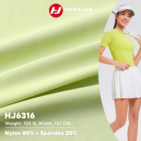 Brand New Knitted Stretch Fabric Quick-drying Sport T-shirt Fabric Yoga Wear Short-sleeved Breathabl | product image