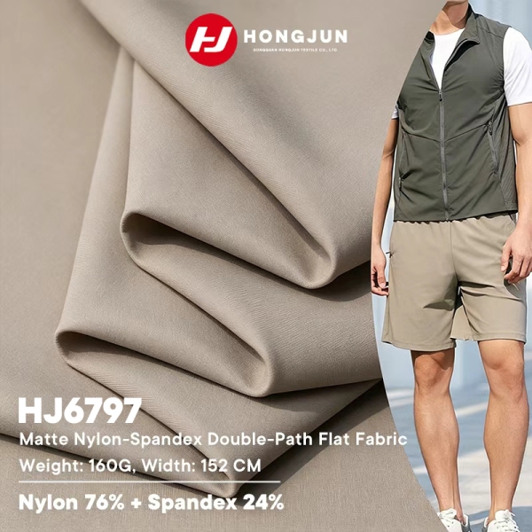 Brand New Double-path Flat Fabric Stretch Moisture-wicking Quick-drying Fabric Men's Casual Sports S | product image