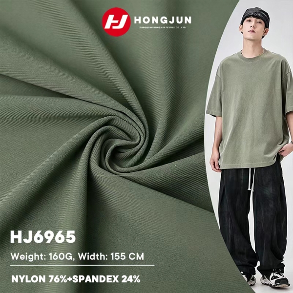 New Arrival Breathable T-shirt Knitted Fabric Men's Clothing Short-sleeved POLO Shirt Fabric Casual  | product image