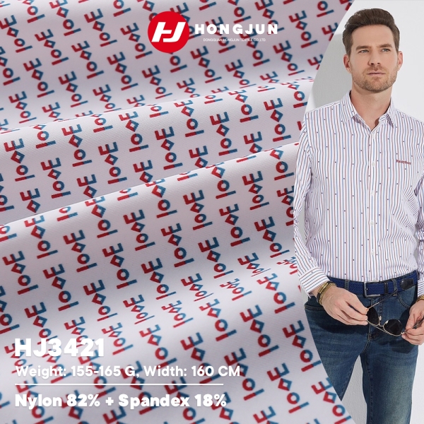 Factory Promotion Wholesale Printed Plain Polyester Double Weave Stretch Fabric Ideal for Business W | product image