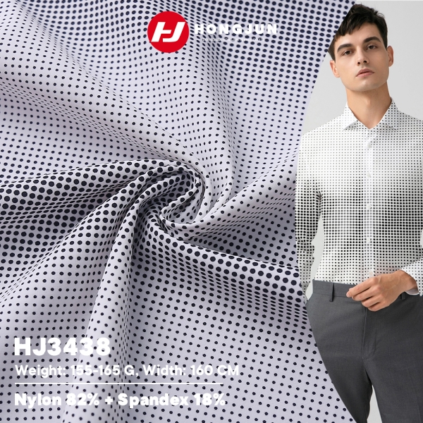 Sale Comfortable Skin Kind Ultra Thin Polyamide Spandex Double Warp Flat Knit Geometric Polka Dot Pr | product image