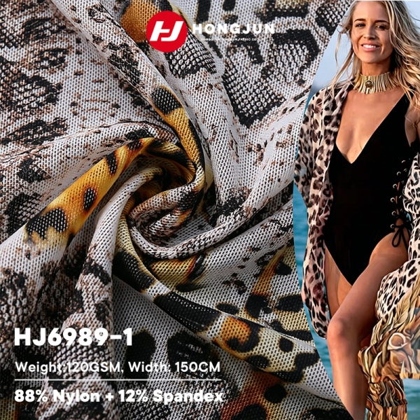 Direct Selling Swimsuit with Covering Mesh Cover Fabric Bikini Half-length Mesh Skirt Fabric Mesh Kn | product image