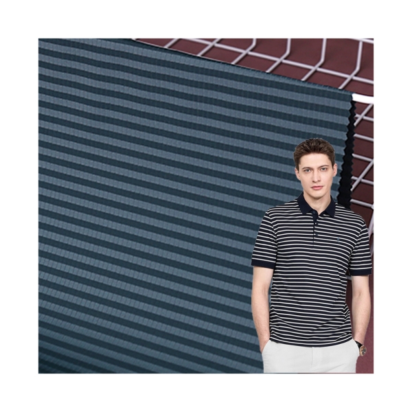 Factory Wholesale Plaid Moisture Wicking and Quick Drying Breathable Men's Short Sleeved Golf T-shir | product image