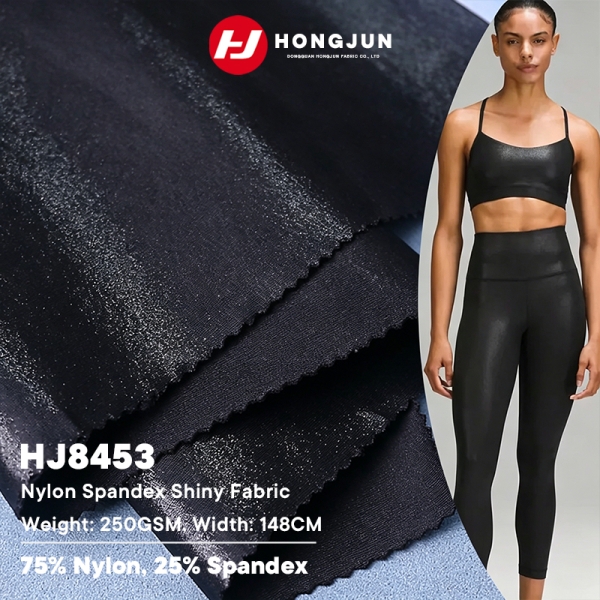 Factory Wholesale Glittering Fabric Fitness Wear Fabric Comfortable Dance Wear Fabric Yoga Wear Fabr | product image