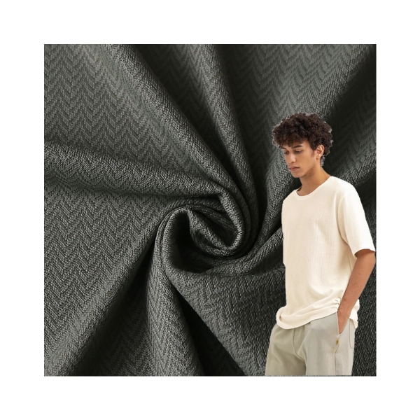 New Arrival 3D Ice Textured Jacquard Fabric Moisture Absorbing Quick Drying Fabric Elasticity Sports | product image