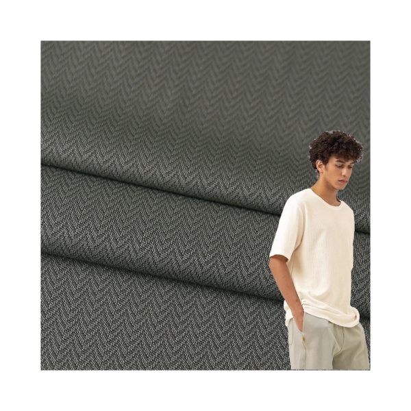 New 3D Three-dimensional Ice Textured Jacquard Fabric Sports Jacquard High Elastic Nylon Spandex Spo | product image