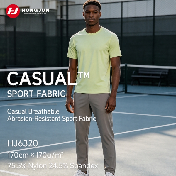 Factory Direct Selling Moisture Absorption Fabric Quick-drying Sport Wear Fabric Men's Casual Athlet | product image